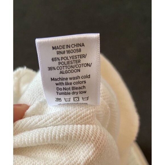 NWT Vixen Jogger size medium White Loungewear Pants - Picture 5 of 6